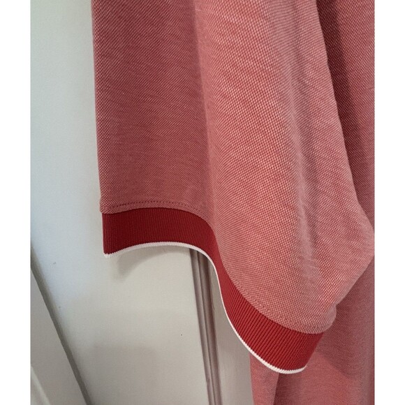 Cremieux Classics L‎ Polo Shirt Mens Cotton Blend NWT Salmon Color - Picture 6 of 7